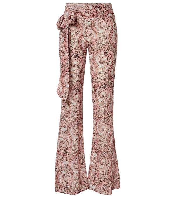 Bananhot Bowie paisley flared pants