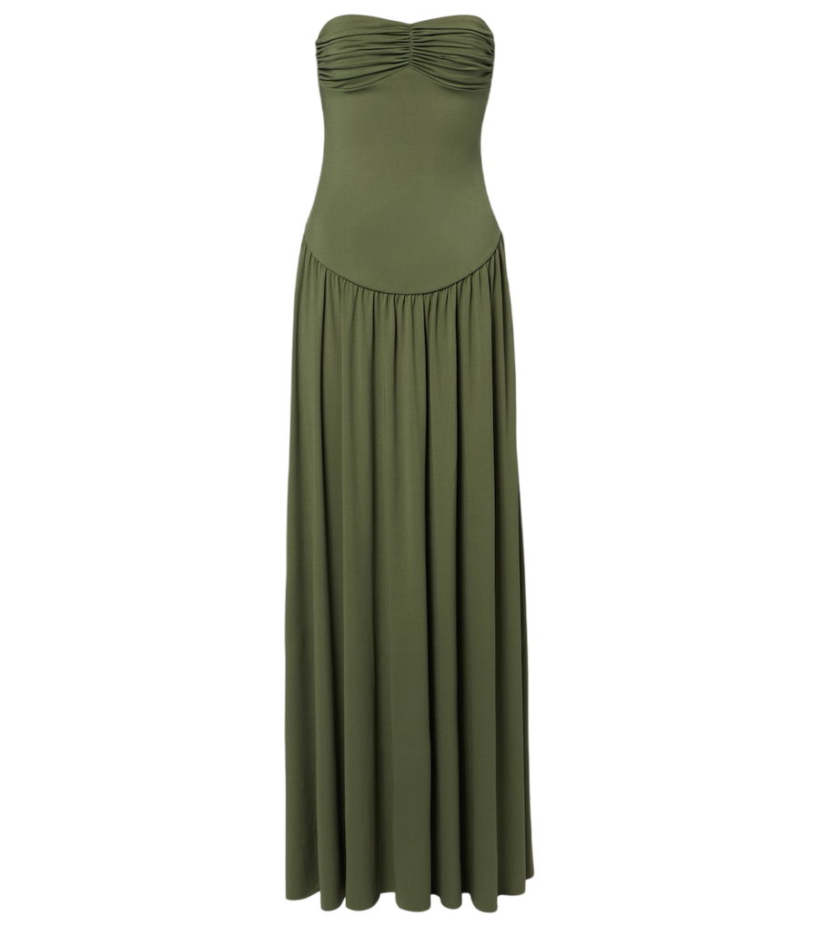 Bananhot Erin gathered maxi dress