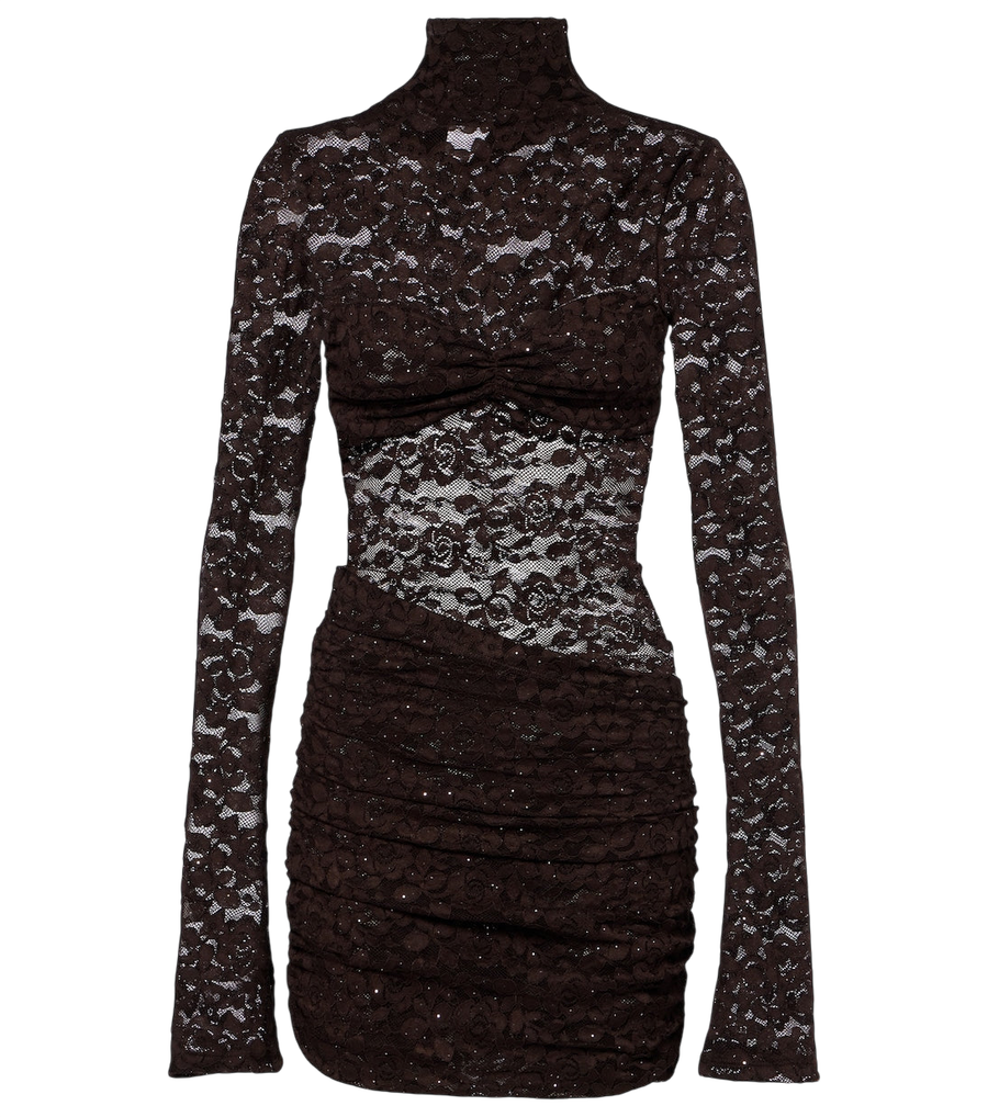 Bananhot Francisca floral lace minidress