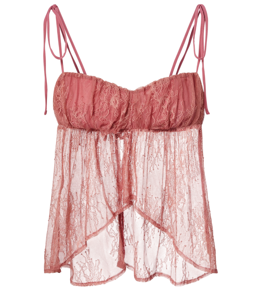 Haut court en dentelle Kendall Bananhot