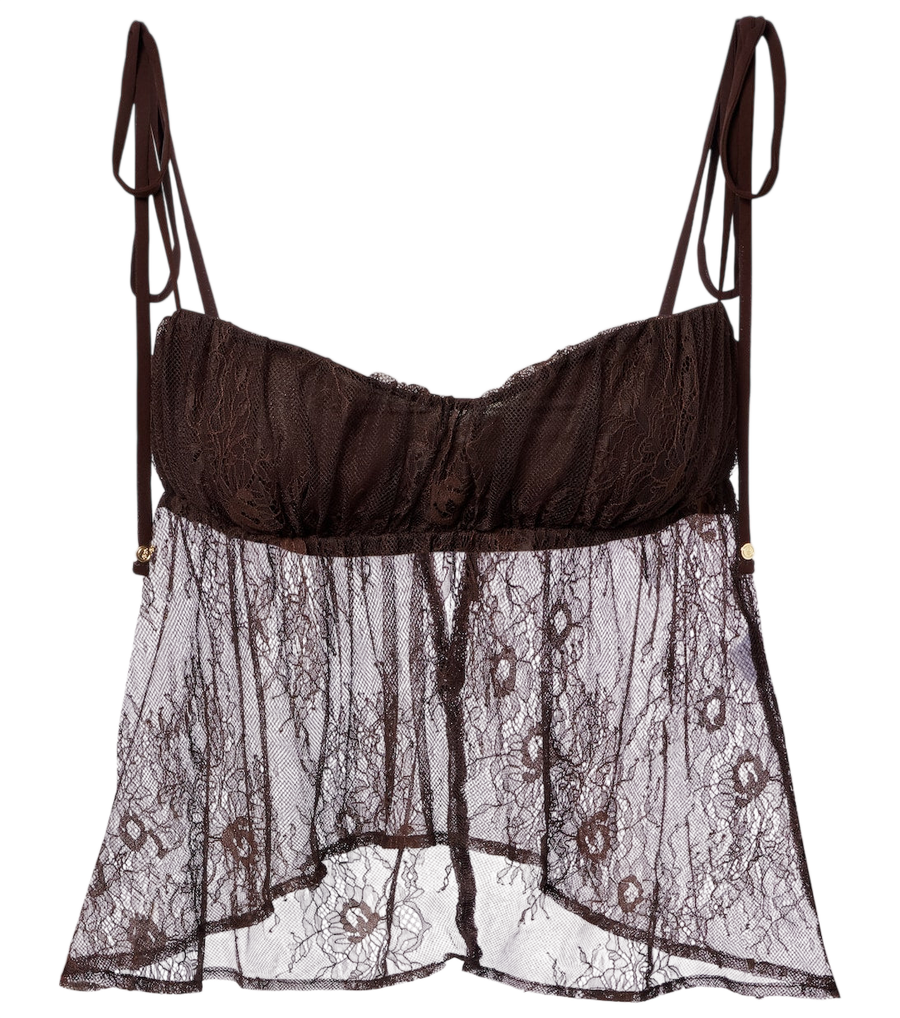 Haut en dentelle Kendall Bananhot