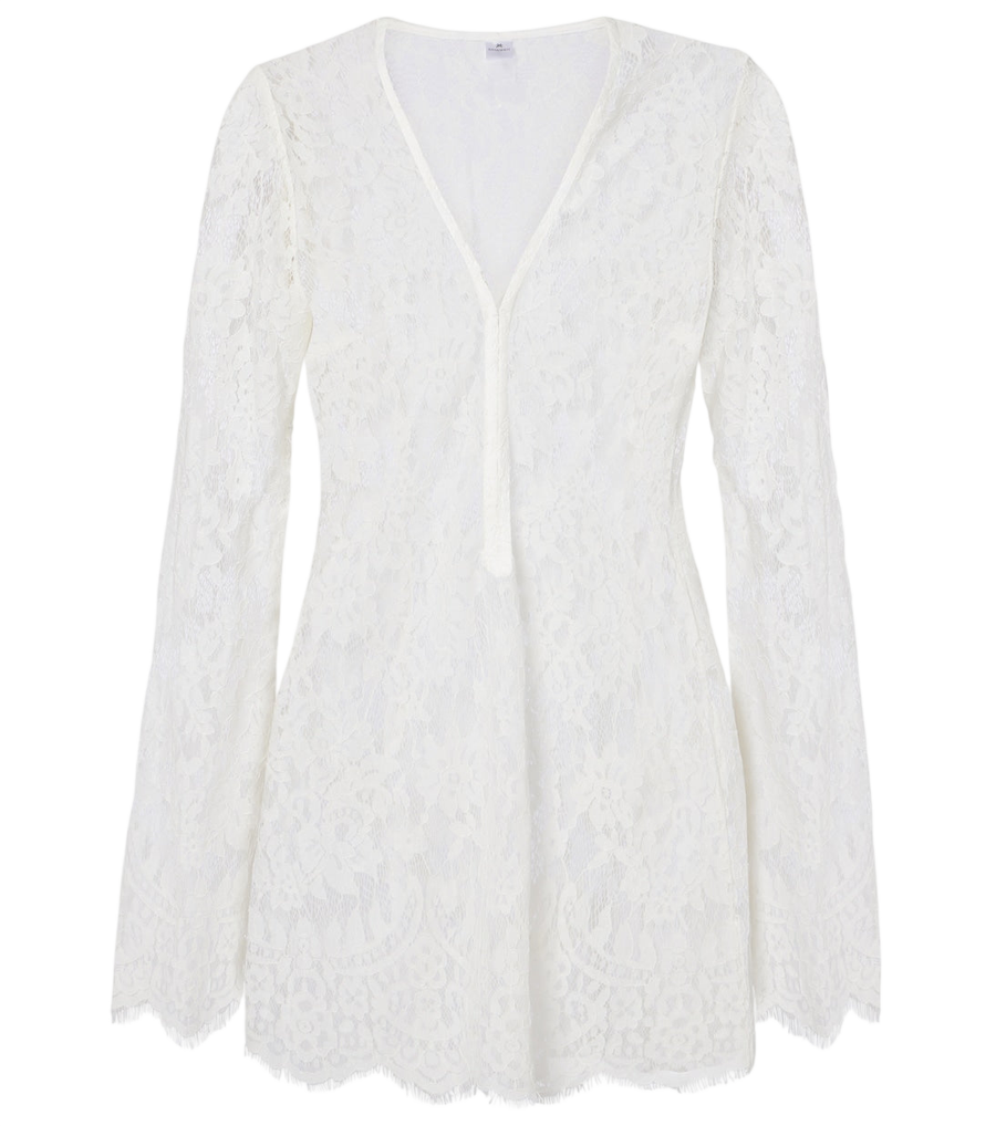 Bananhot Millie cotton-blend lace minidress