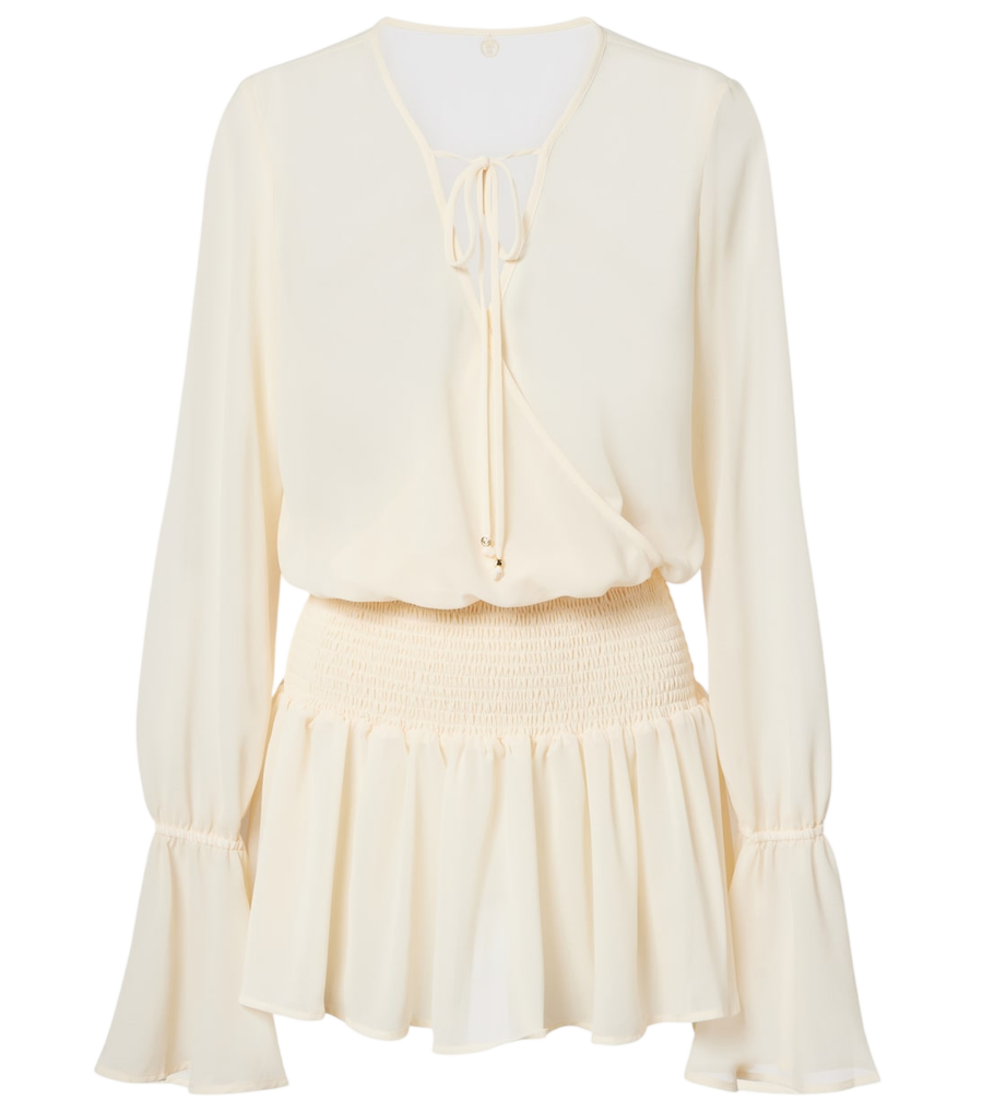 Bananhot Naya shirred minidress