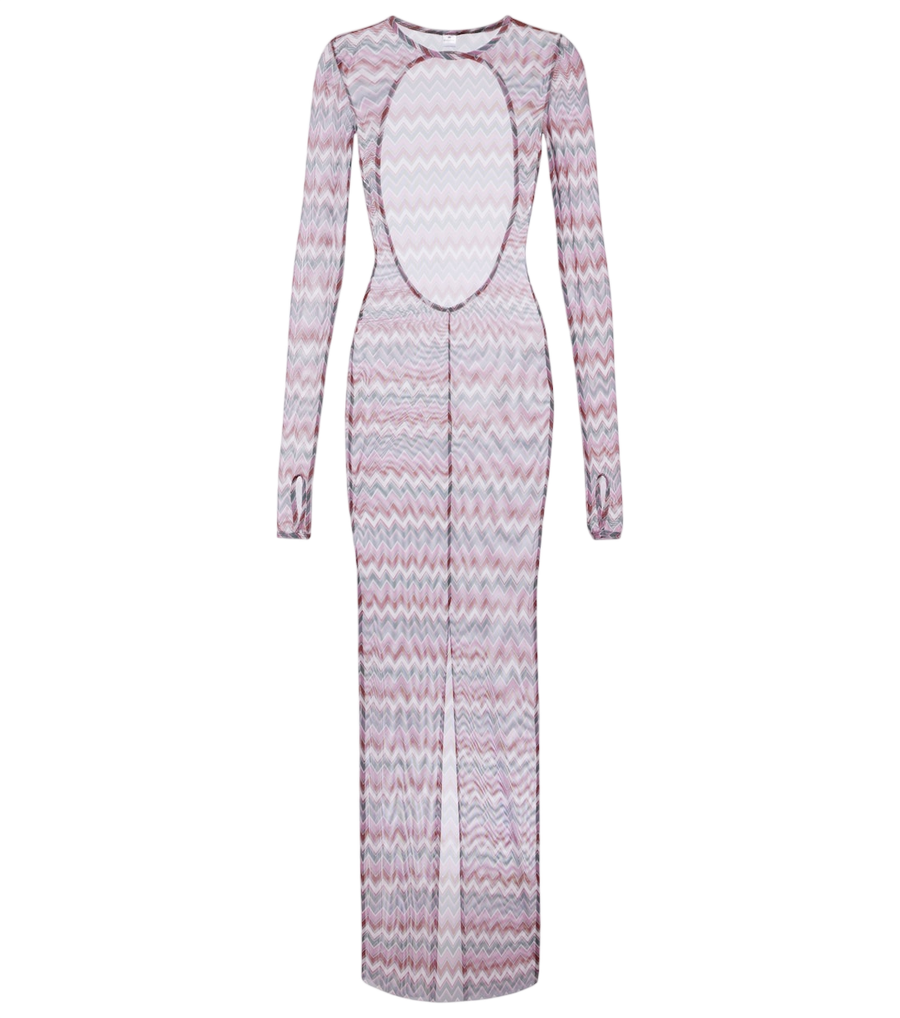 Bananhot Renne printed cotton maxi dress