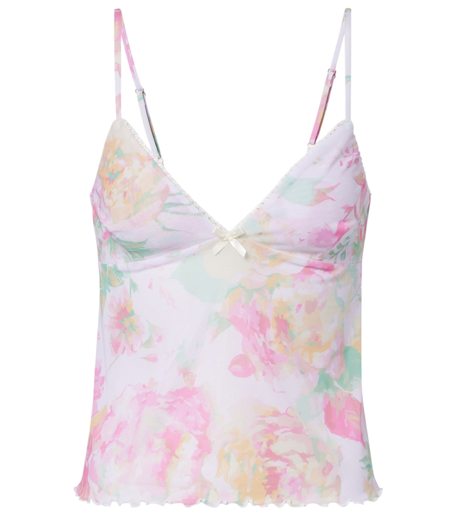 Haut floral Bananhot Solay
