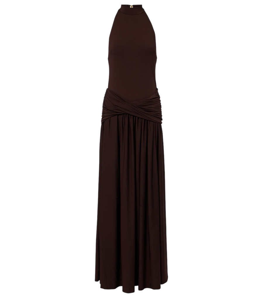 Bananhot Zoya halterneck maxi dress