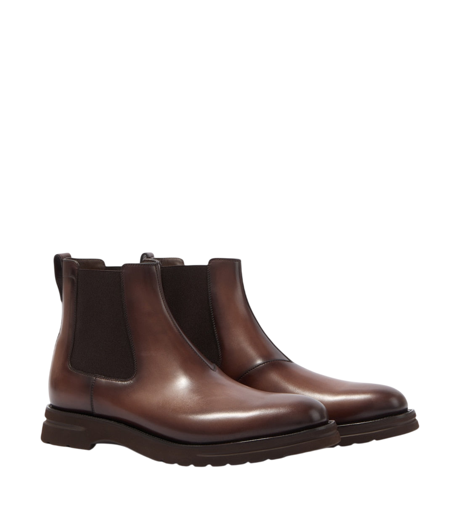 Berluti Alessio leather Chelsea boots