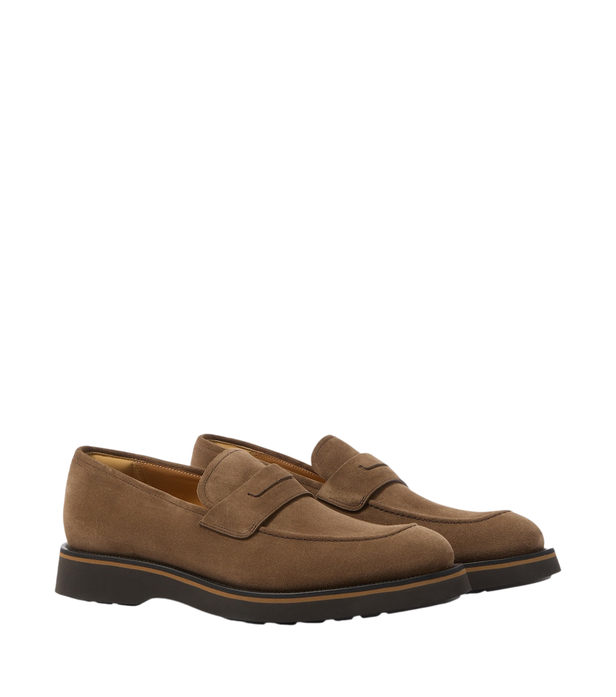 Berluti Alessio suede penny loafer