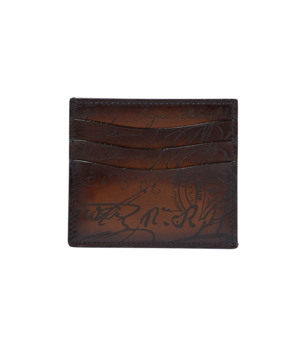 Berluti Bambou Scritto cardholder