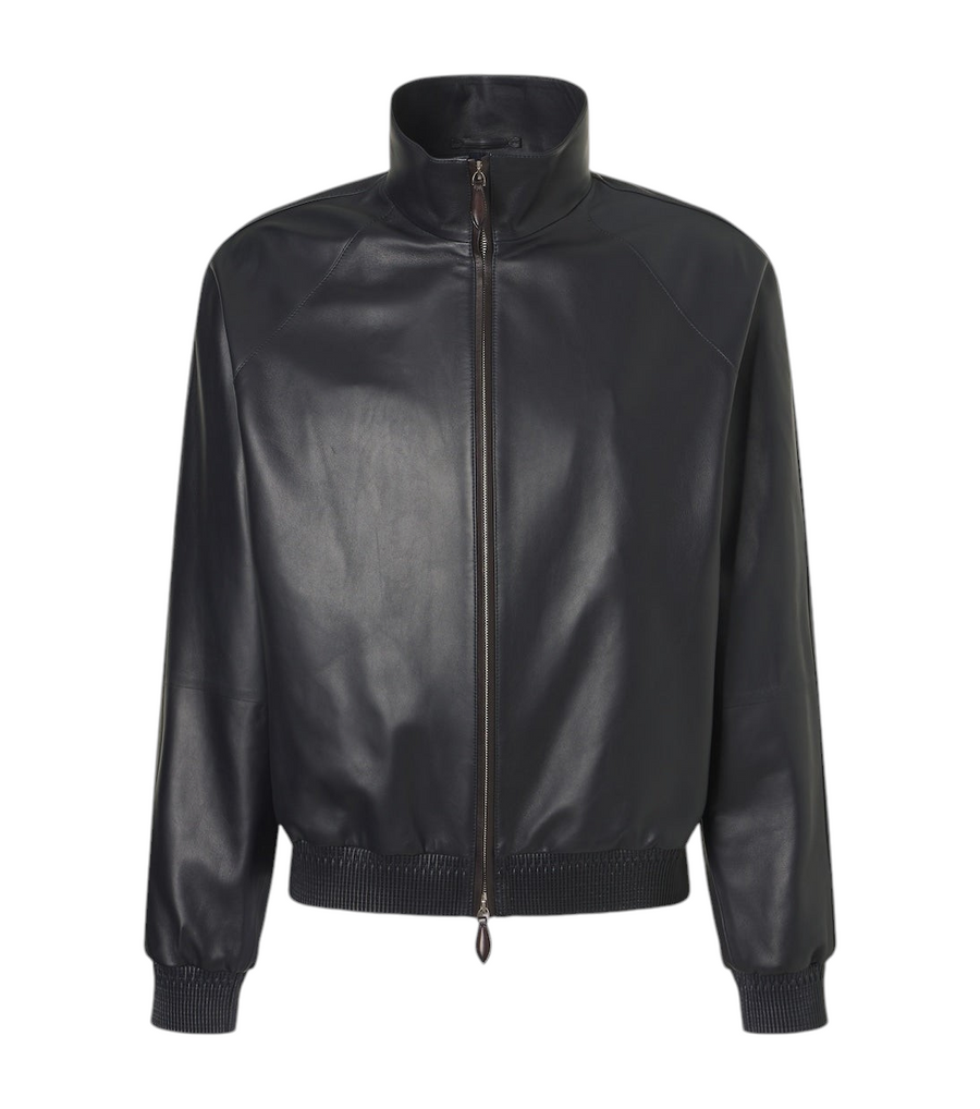 Berluti Leather blouson jacket