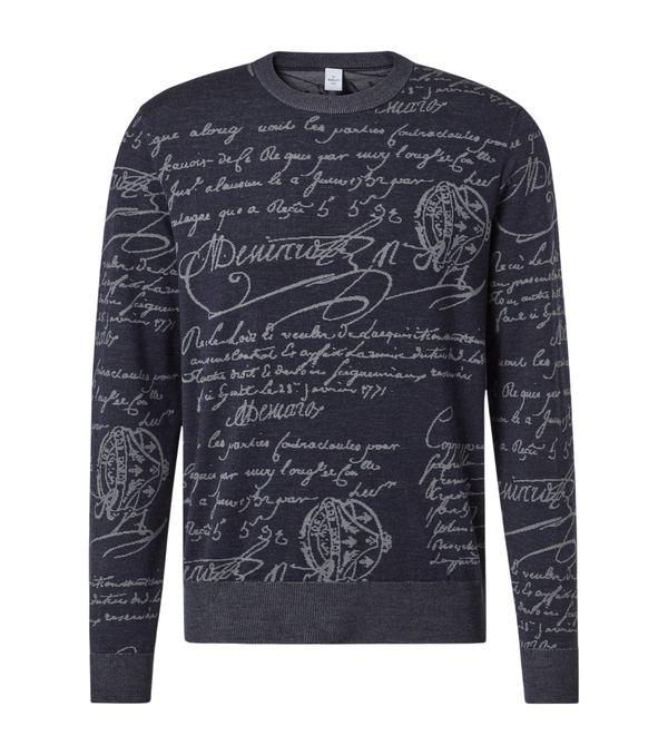 Berluti Scritto wool sweater
