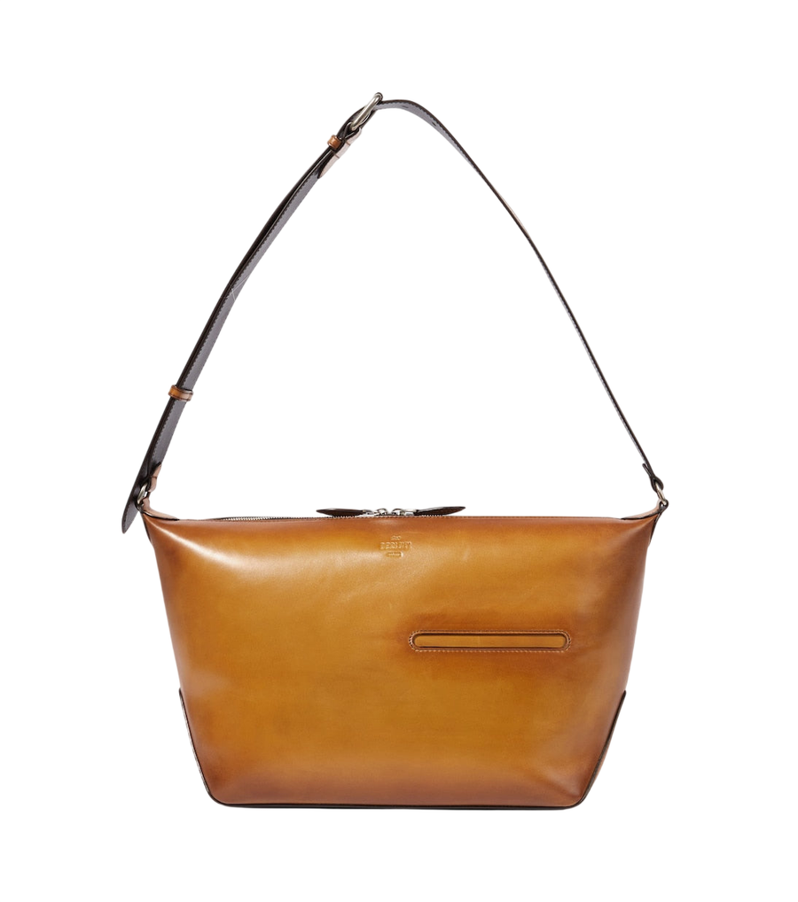 Berluti Toujours Soft Zipped leather messenger bag
