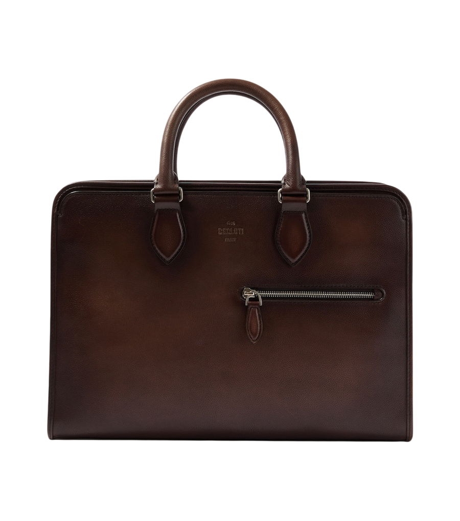Berluti Un Jour leather briefcase