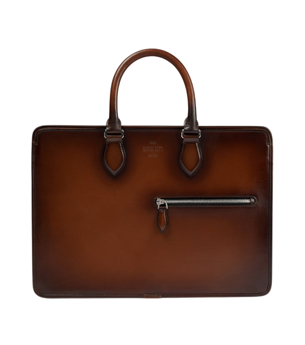 Berluti Un Jour leather briefcase