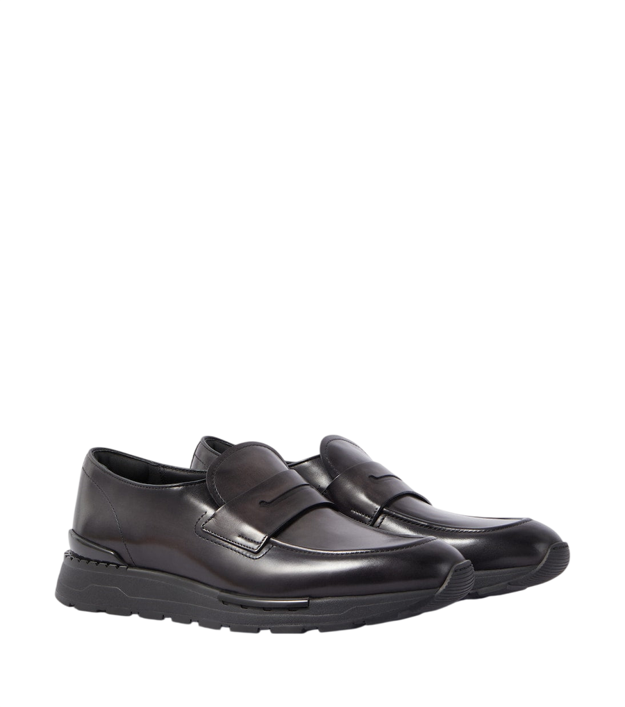 Berluti Venezia leather sneakers