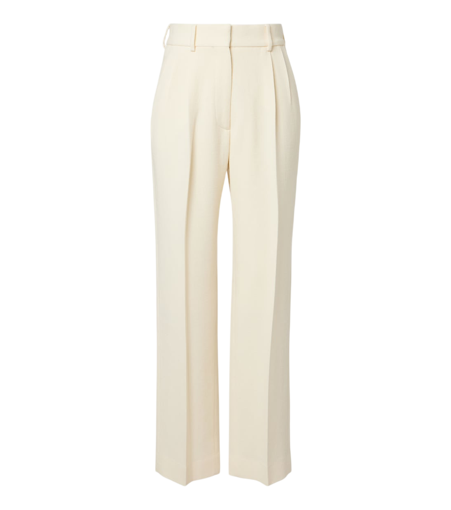 Blazé Milano Fox wool straight pants