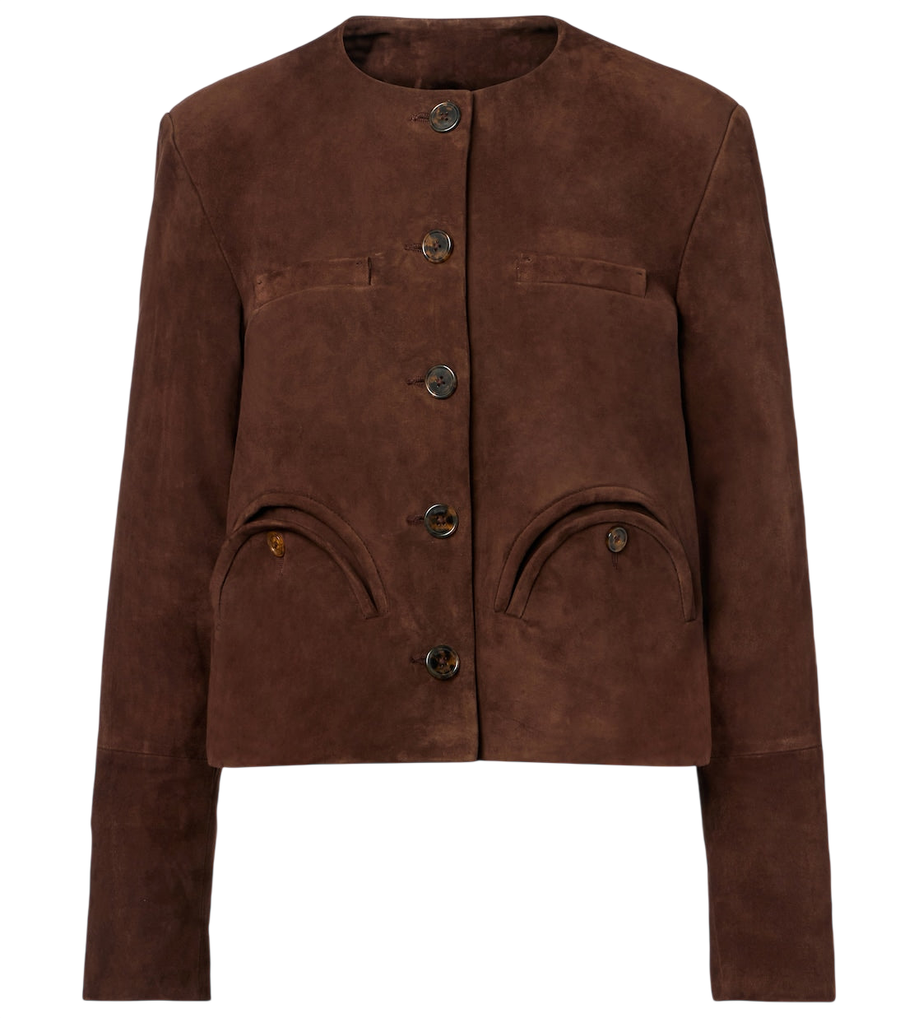 Blazé Milano Gliss Bolero suede jacket