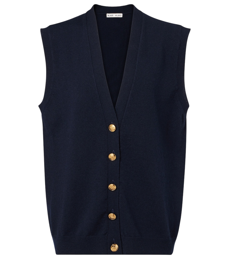 Blazé Milano Highland wool and cashmere vest