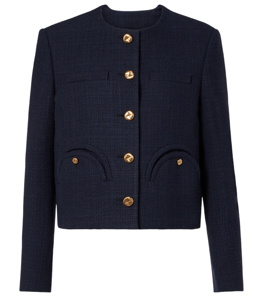 Blazé Milano Shamo cotton-blend tweed jacket