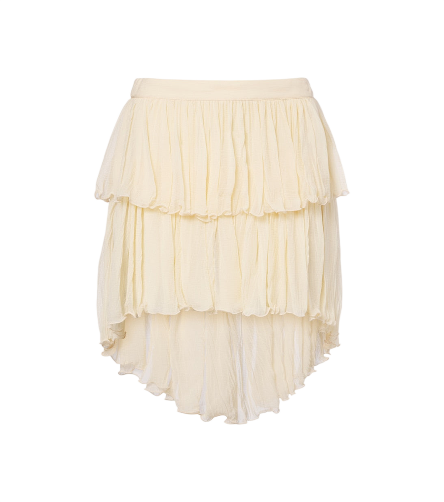 Minifalda asimétrica de Blumarine