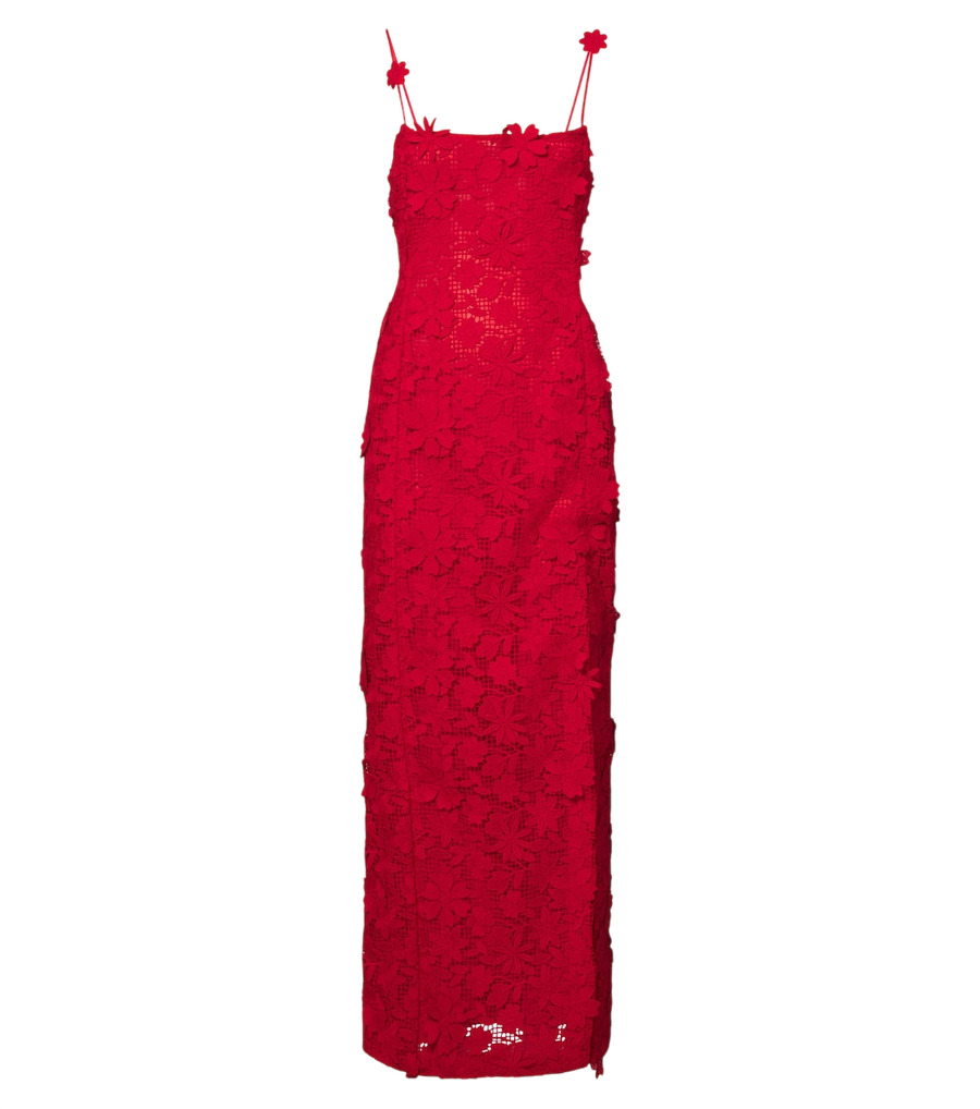 Blumarine Guipure lace gown