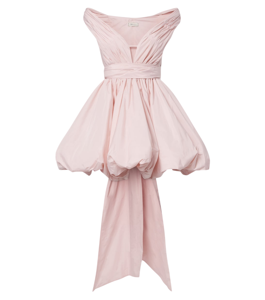 Blumarine Off-shoulder minidress
