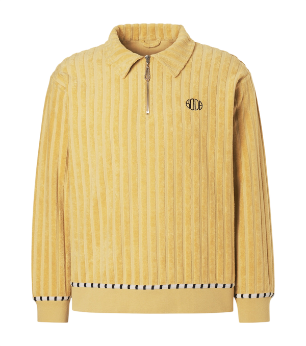Bode Croquet Ground cotton terry sweater