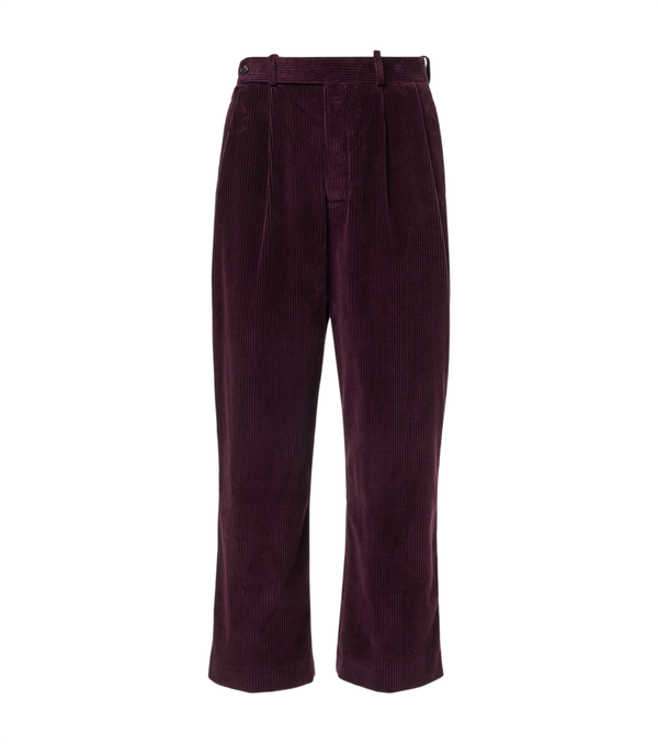 Bode McNab cotton corduroy wide-leg pants
