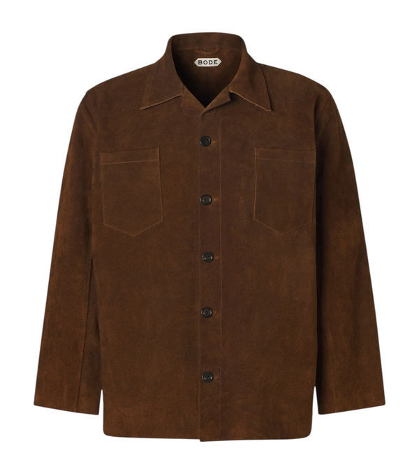 Bode Suede overshirt