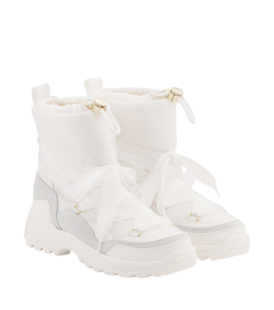 Bogner Alta Badia suede-trimmed snow boots