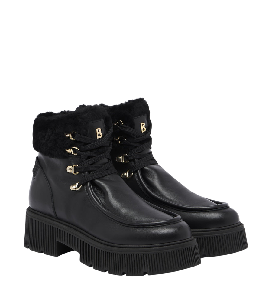 Bogner Turin leather lace-up boots