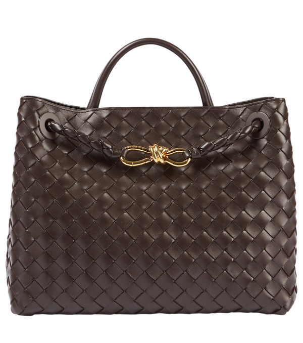 Bottega Veneta Andiamo Intrecciato leather tote bag