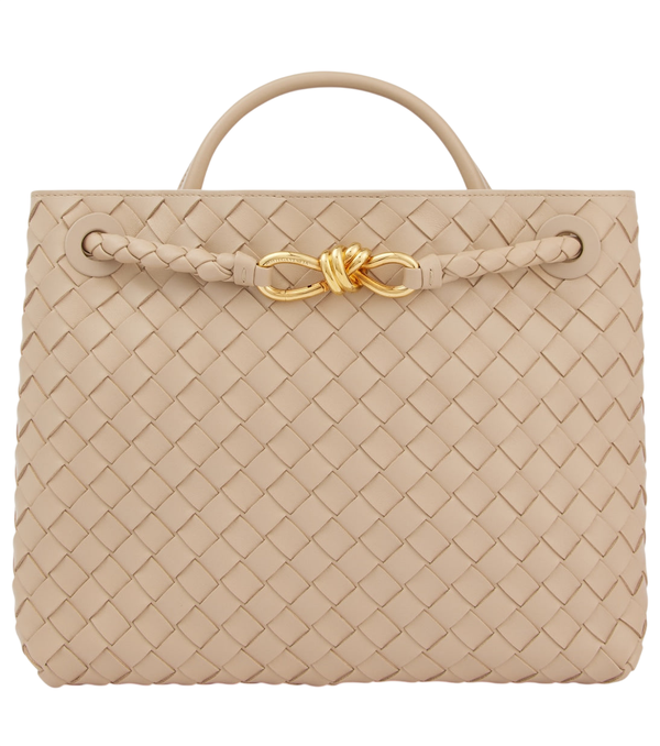 Bottega Veneta Andiamo Intrecciato Medium leather tote bag