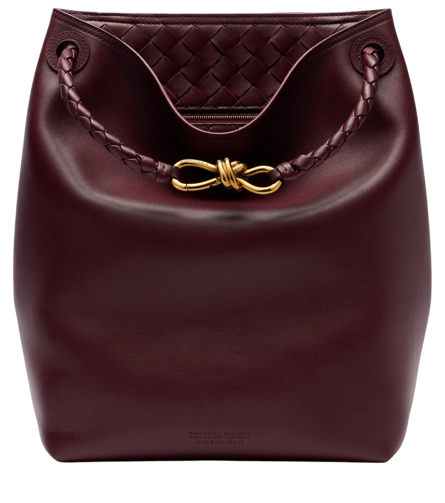 Petit sac seau Andiamo en cuir de Bottega Veneta