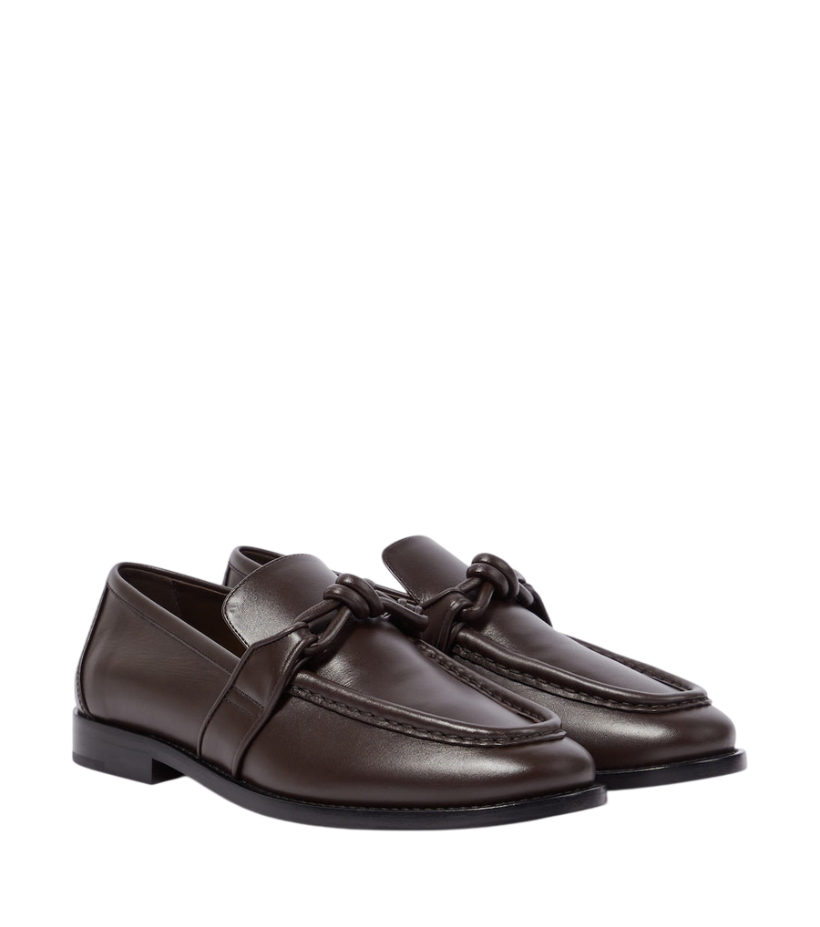 Bottega Veneta Astaire leather loafers