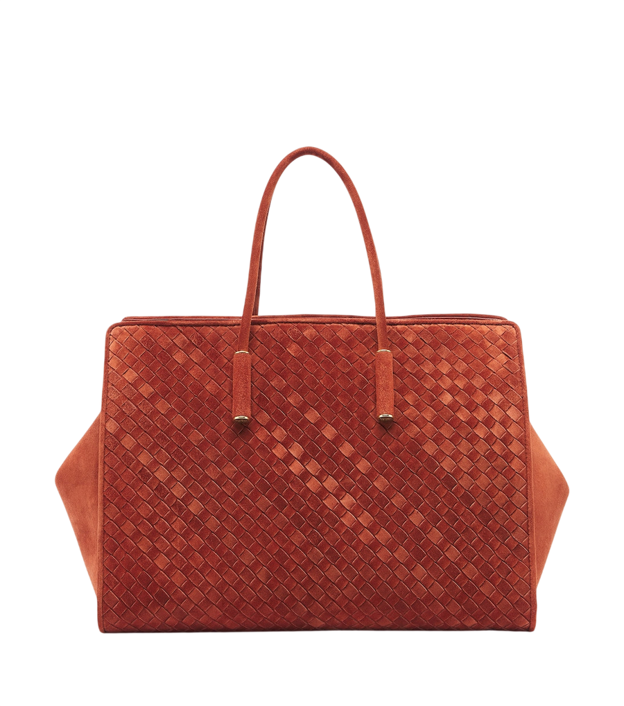 Bottega Veneta Barbara Large suede tote bag