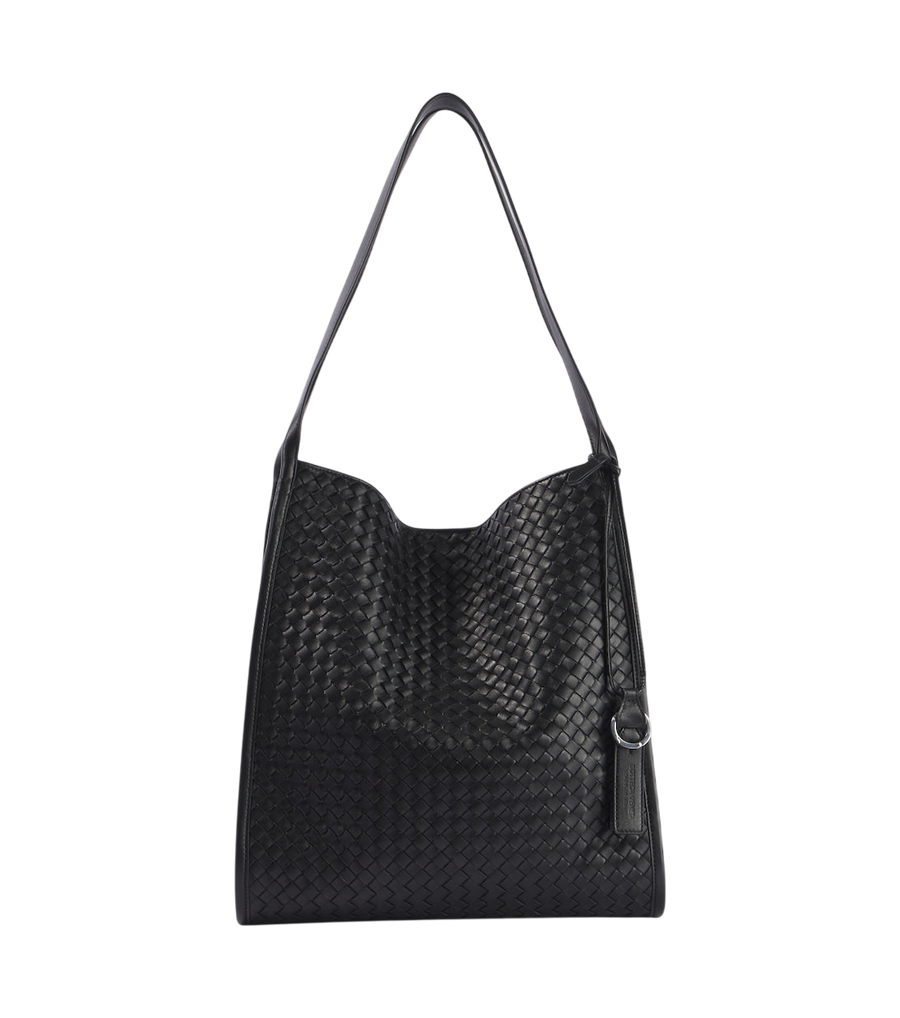 Bottega Veneta Corriere Intrecciato leather tote bag
