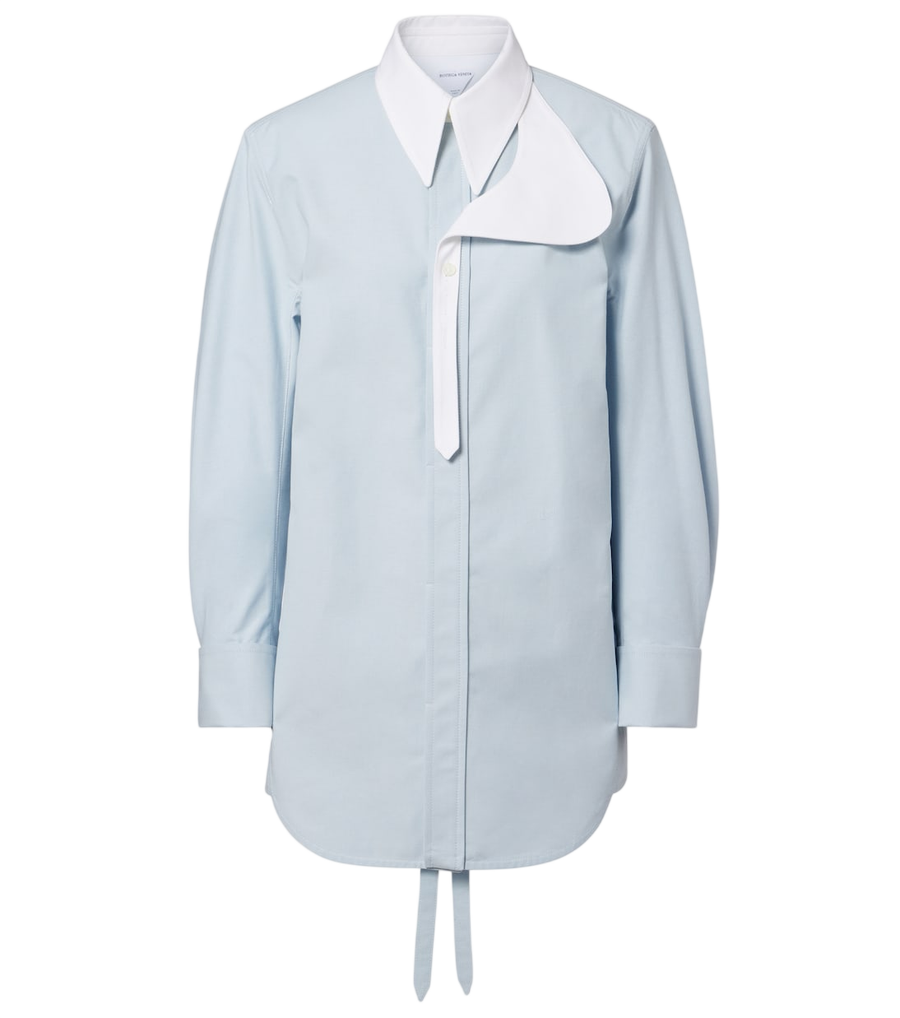 Camisa Oxford de algodón de Bottega Veneta
