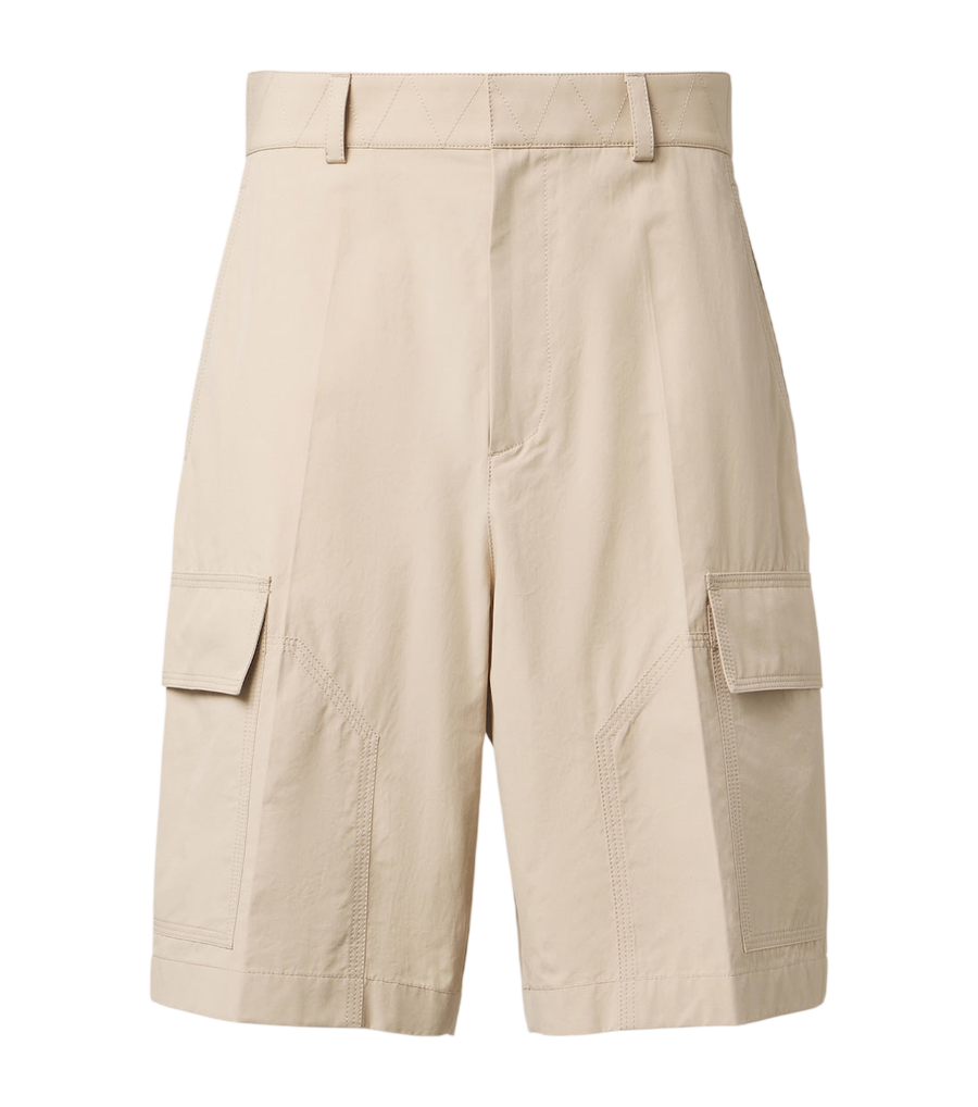 Bottega Veneta Cotton twill cargo shorts