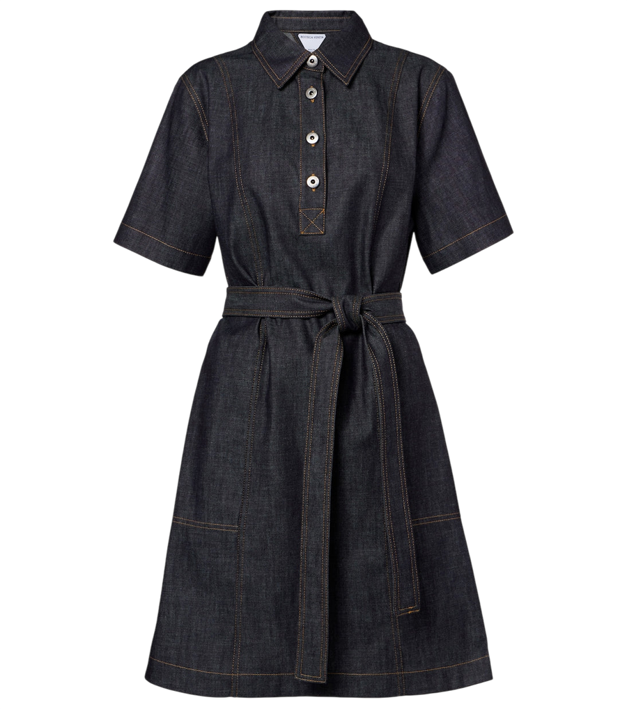 Mini-robe en denim Bottega Veneta
