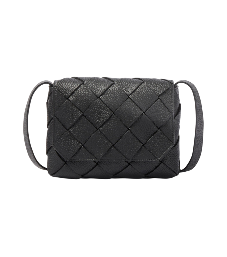 Bottega Veneta Diago Intreccio leather crossbody bag