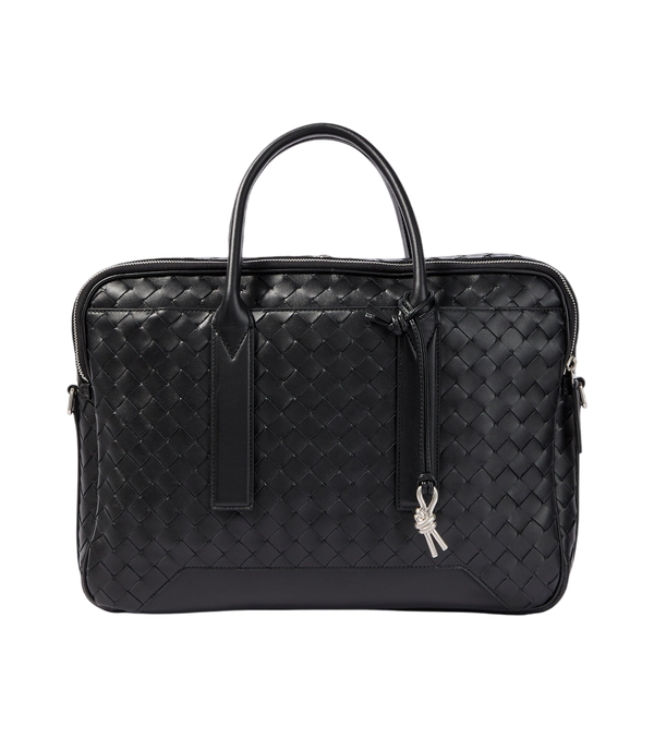 Bottega Veneta Getaway Intrecciato leather briefcase