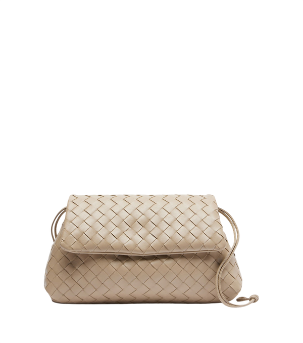 Bottega Veneta Giorno Intrecciato leather shoulder bag