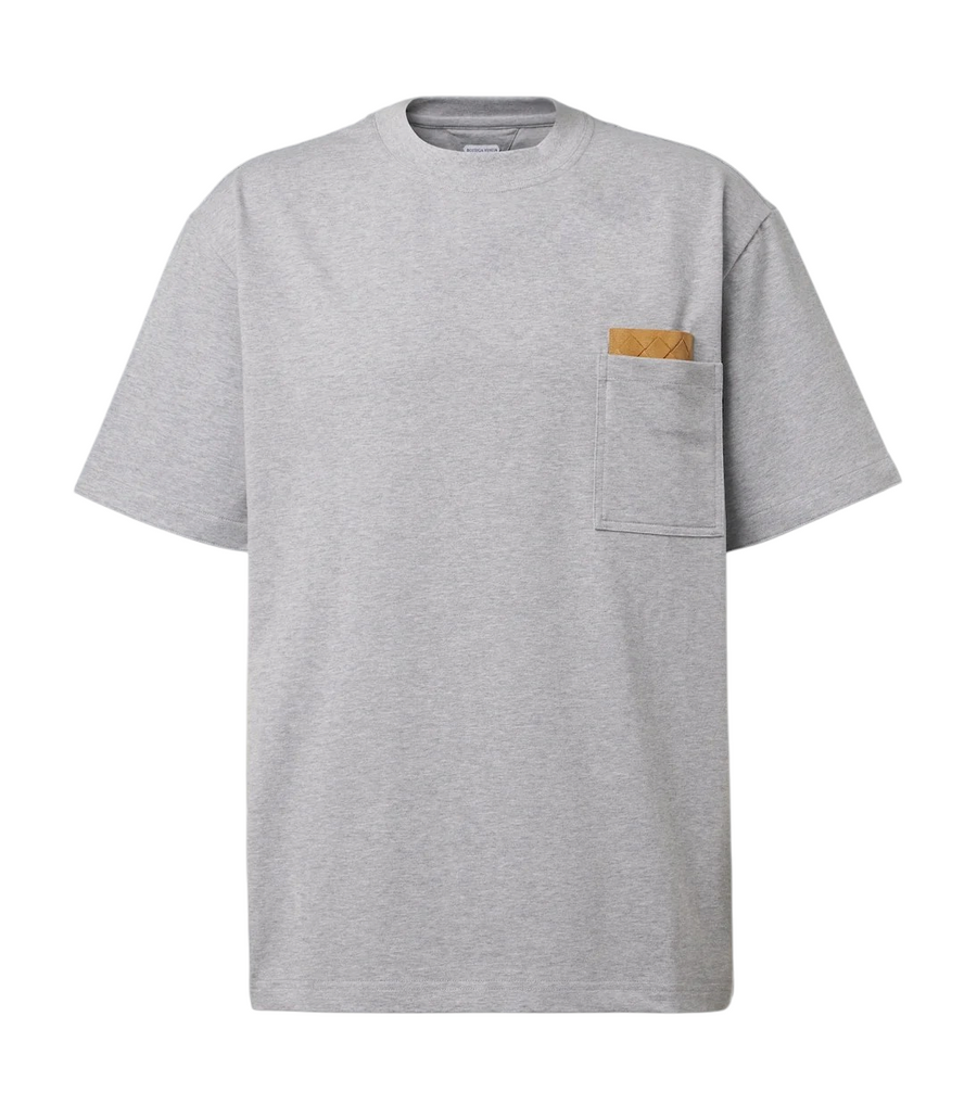 Bottega Veneta Intrecciato cotton-blend jersey T-shirt