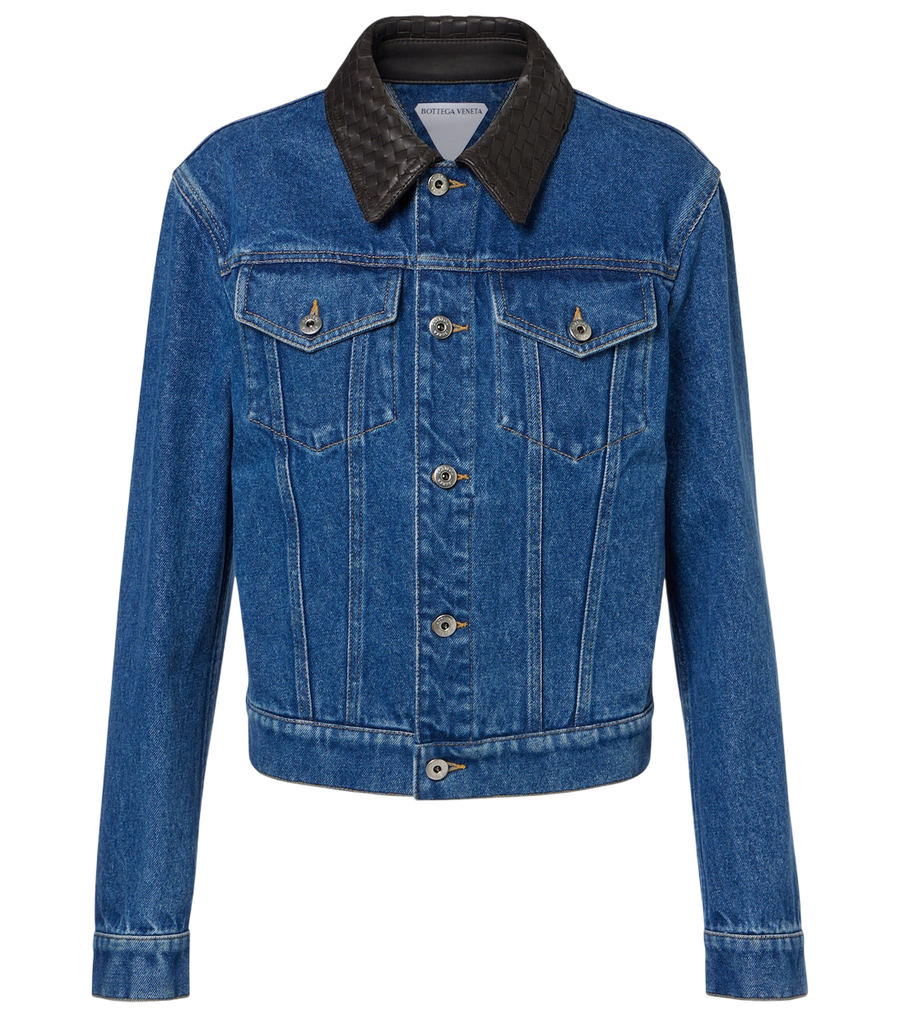 Bottega Veneta Intrecciato denim jacket