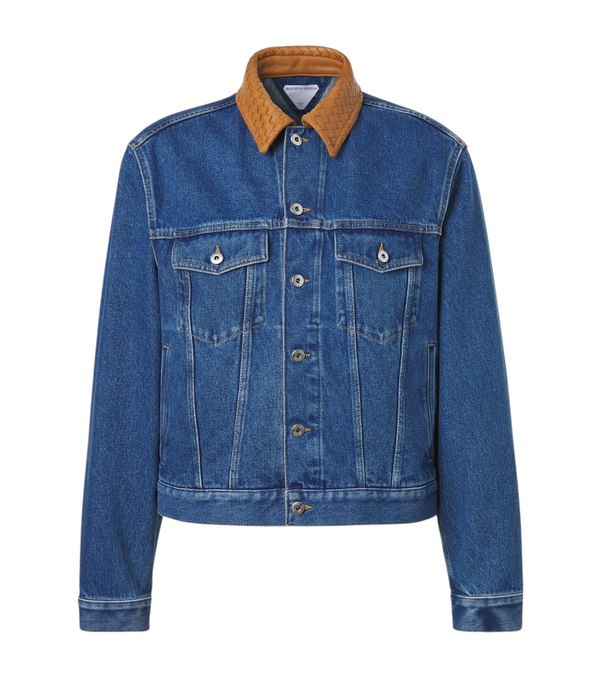 Bottega Veneta Intrecciato denim jacket