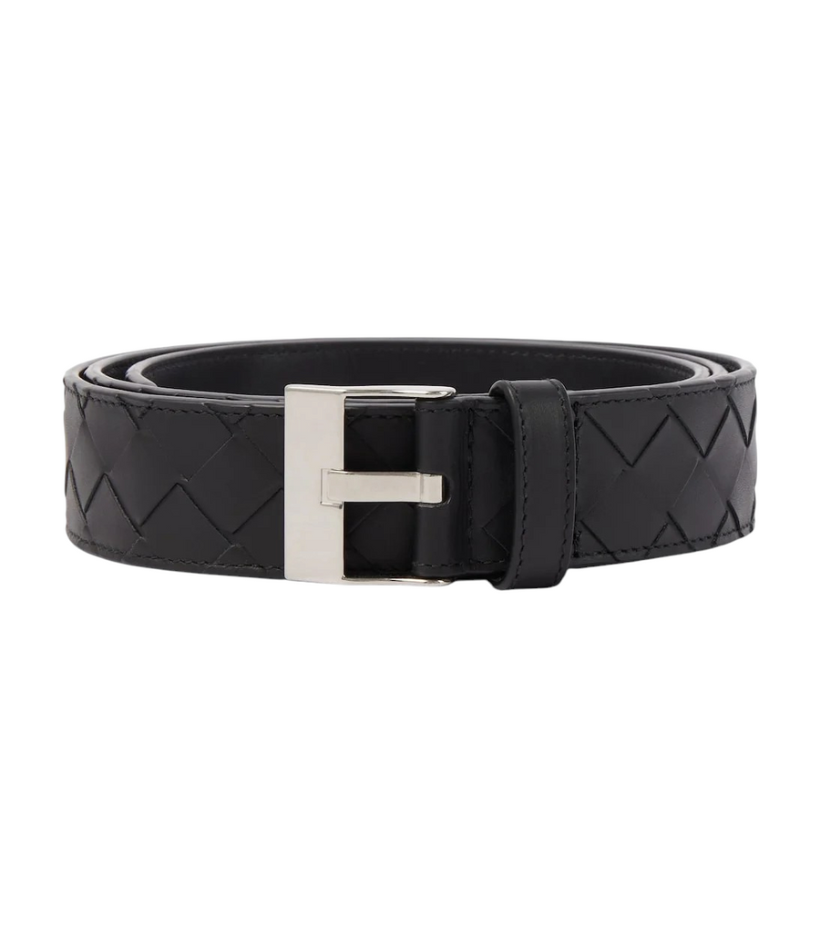 Bottega Veneta Intrecciato Leather Belt