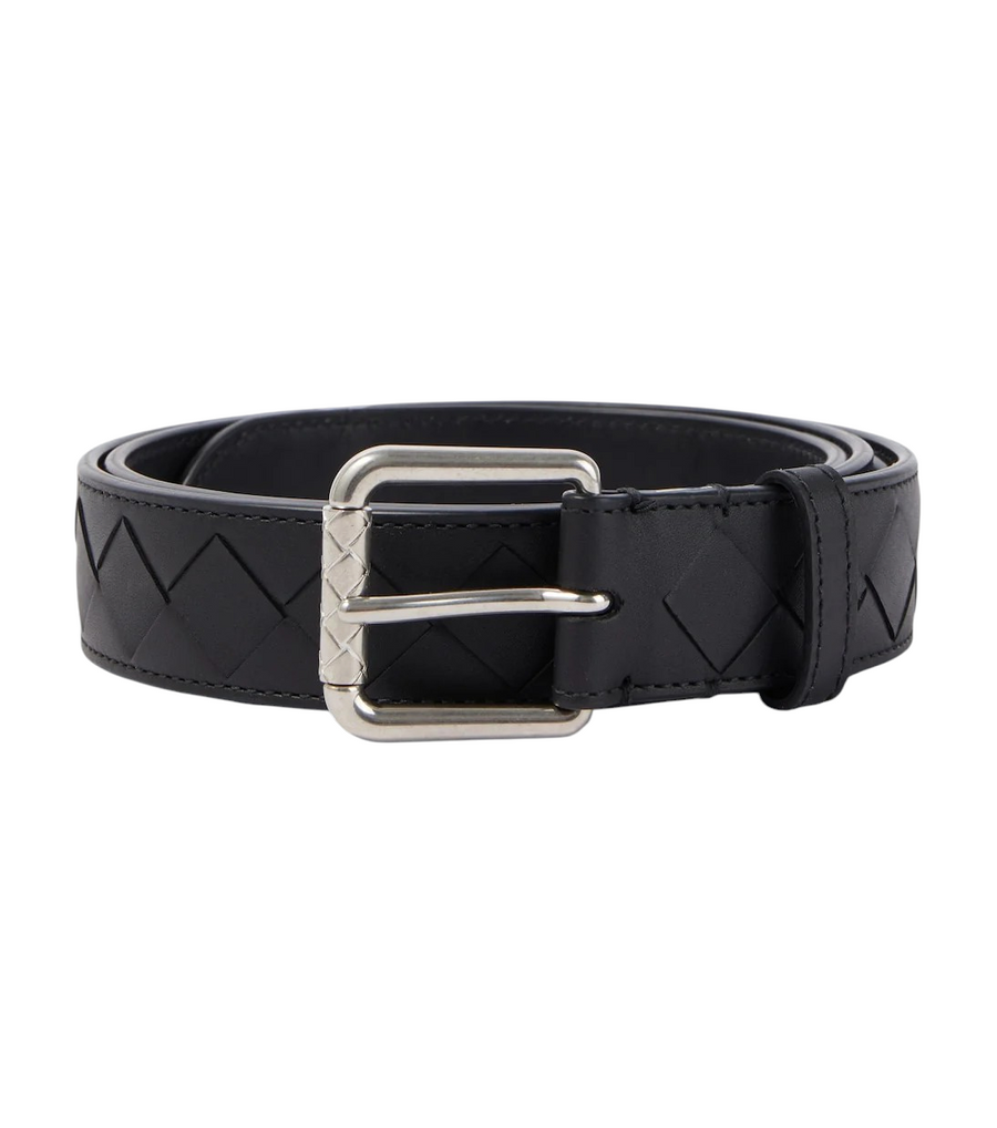Bottega Veneta Intrecciato Leather Belt