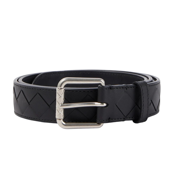 Bottega Veneta Intrecciato Leather Belt