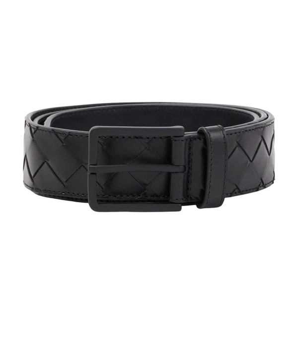 Bottega Veneta Intrecciato Leather Belt
